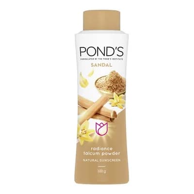 Ponds Sandal Radiance Talcum Powder