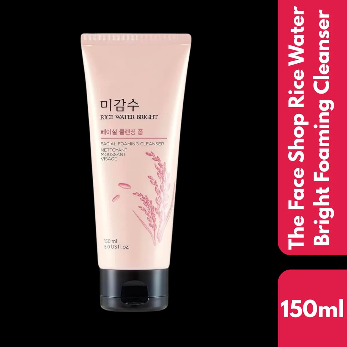 The Face Shop Rice Water Bright Foaming Cleanser 150ml